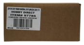 2021 PANINI FLAWLESS BASEBALL HOBBY 2 BOX CASE