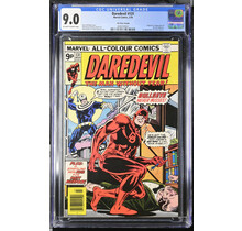 DAREDEVIL #131 CGC 9.0 OWW UK VARANT ORIGIN 1ST APP THE NEW BULLSEYE #4488769003
