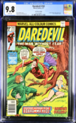 DAREDEVIL #142 CGC 9.8W SINGLE HIGHEST GRADED UK VARIANT! #4510724007