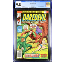 DAREDEVIL #142 CGC 9.8W SINGLE HIGHEST GRADED UK VARIANT! #4510724007
