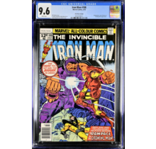 IRON MAN #108 CGC 9.6 WHITE PAGES, THE ONLY GRADED UK PRICE VARIANT! #4510724011