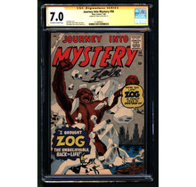 JOURNEY INTO MYSTERY #56 CGC 7.0 SS STAN LEE SINGLE HIGHEST GRADED #1518889001