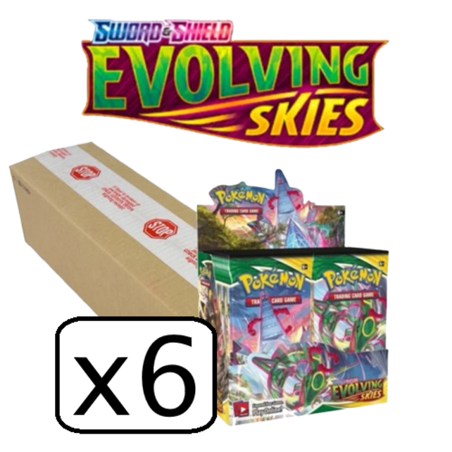 POKEMON EVOLVING SKIES BOOSTER BOX CASE