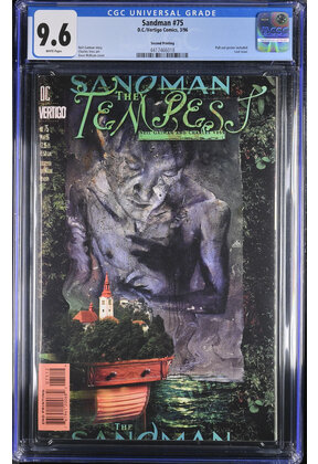 SANDMAN #75 CGC 9.6 WHITE 2ND PRINTING CGC #4417466018