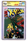 X-MEN #60 1993 REPRINT CGC 9.6 WHITE PAGES SS STAN LEE CGC #1593222004