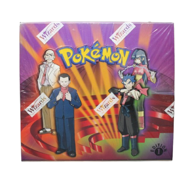 POKEMON GYM CHALLENGE 1st Edition BOOSTER BOX