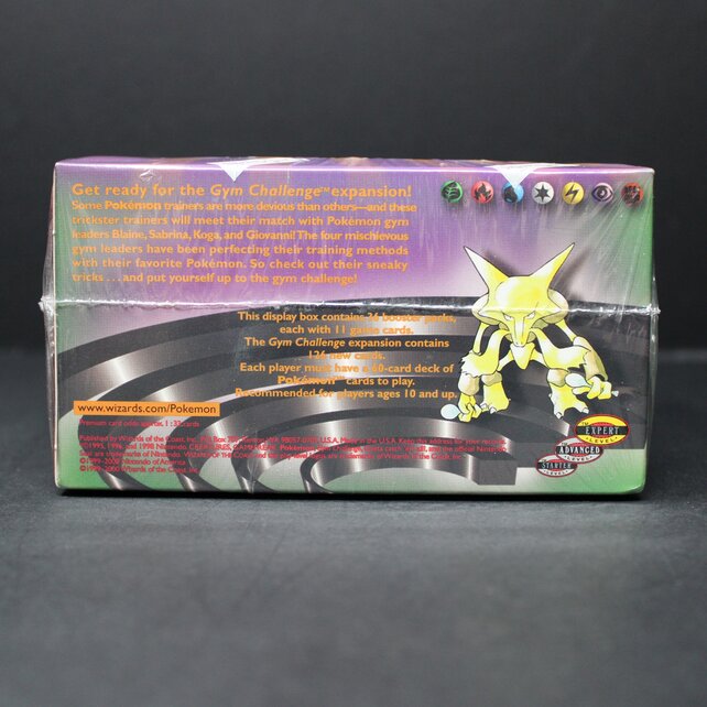 POKEMON GYM CHALLENGE 1st Edition BOOSTER BOX