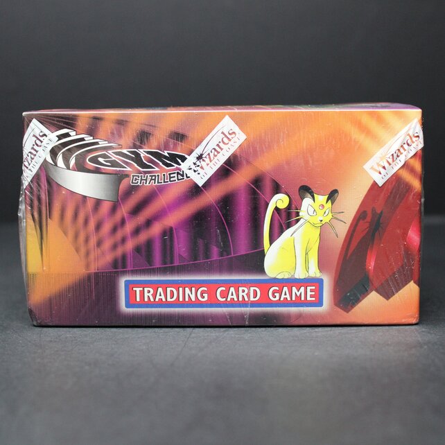 POKEMON GYM CHALLENGE 1st Edition BOOSTER BOX