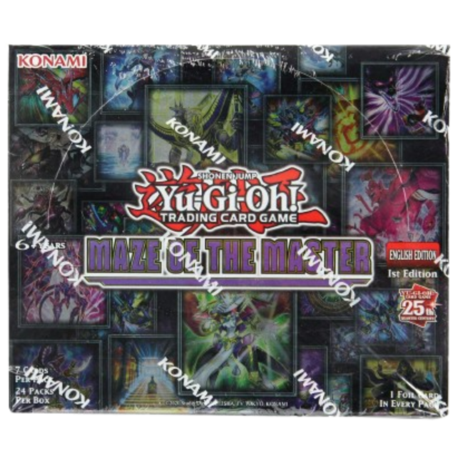 YUGIOH MAZE OF THE MASTER BOOSTER BOX (2025)