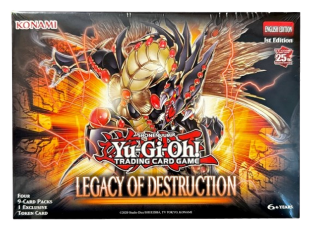 YUGIOH LEGACY OF DESTRUCTION BOOSTER BOX