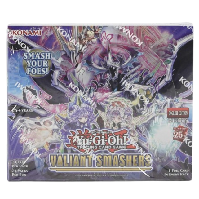 YUGIOH VALIANT SMASHERS BOOSTER BOX 2023
