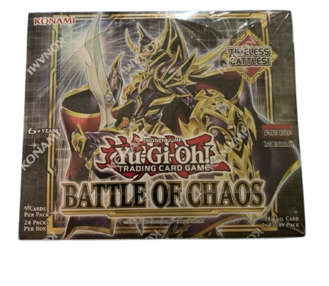 YUGIOH BATTLE OF CHAOS BOOSTER BOX