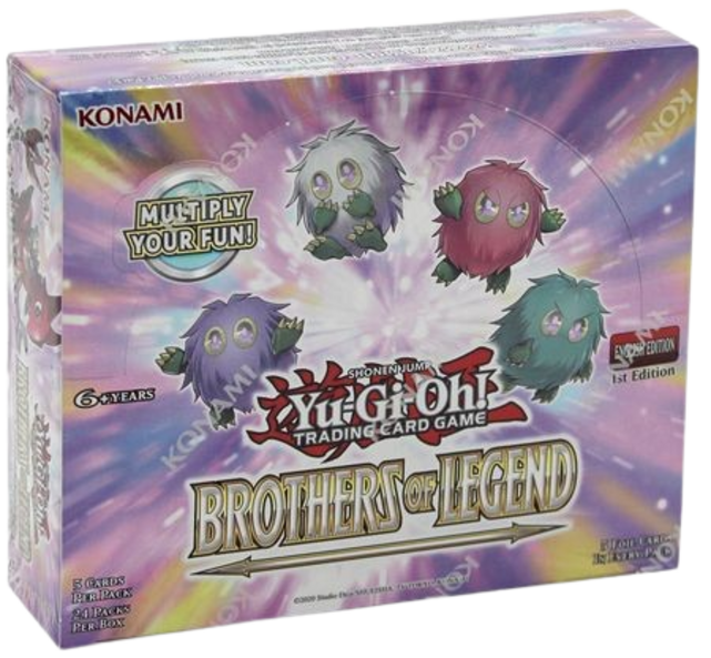 YUGIOH BROTHERS OF LEGEND BOOSTER BOX