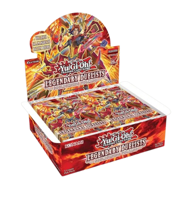 YUGIOH LEGENDARY DUELISTS: SOULBURNING VOLCANO BOX