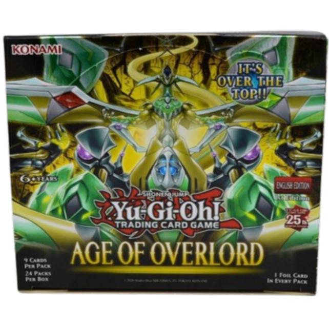 YUGIOH AGE OF OVERLORD BOOSTER BOX (2023)