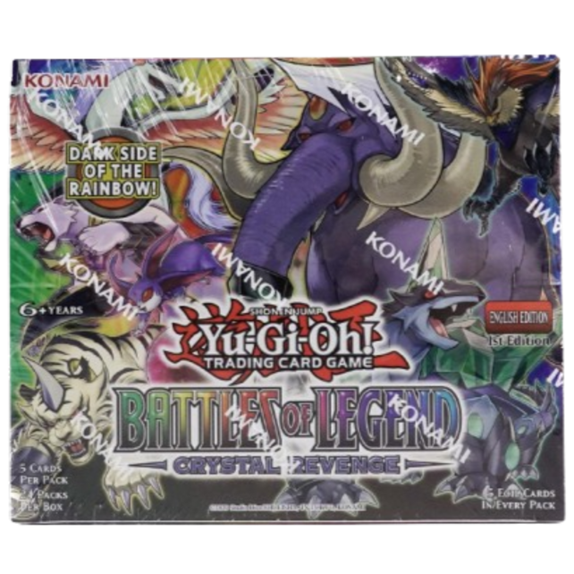 YUGIOH BATTLES OF LEGEND: CRYSTAL REVENGE BOOSTER BOX