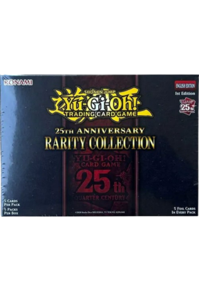 25TH ANNIVERSARY RARITY COLLECTION ~ BOOSTER BOX