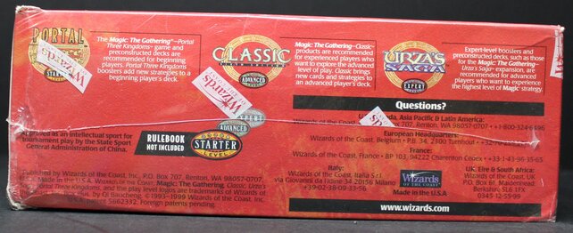 Portal Three Kingdoms (P3K)  Booster Box ~ Magic the Gathering