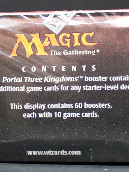 Portal Three Kingdoms Booster Box ~ Magic the Gathering