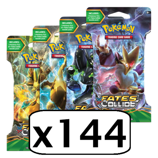 XY10 FATES COLLIDE ~ POKEMON SLEEVED BOOSTER CASE