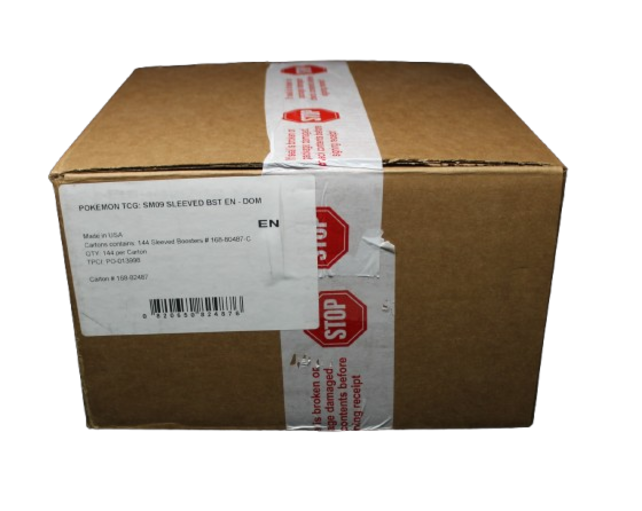 TEAM UP SLEEVED POKEMON  BOOSTER CASE