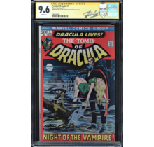 TOMB OF DRACULA #1 CGC 9.6 SS SIGNED 2X's STAN LEE AND NEAL ADAMS CGC #1960749007