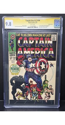 Captain America #100 SS CGC 9.8 #1118230002