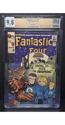 CGC FANTASTIC FOUR #45 CGC 9.8