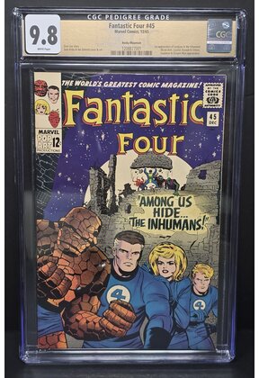 CGC FANTASTIC FOUR #45 CGC 9.8
