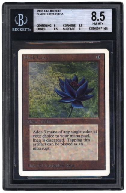 MTG BLACK LOTUS Unlimited ~  BGS 8.5
