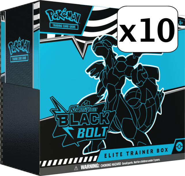 POKEMON BLACK BOLT ~ POKEMON  ETB CASE