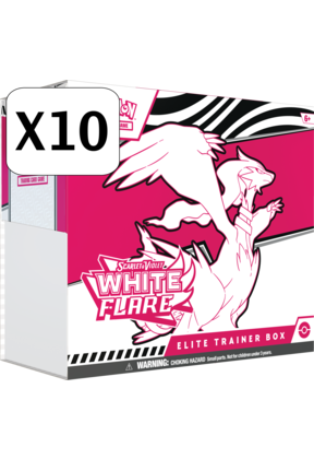 WHITE FLARE ~ POKEMON ETB CASE