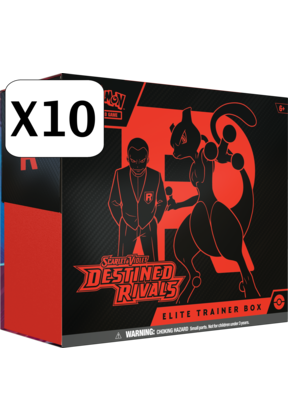 DESTINED RIVALS ~ POKEMON ETB CASE
