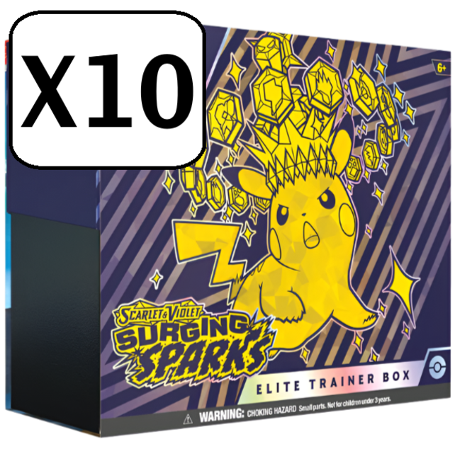 SURGING SPARKS ~ POKEMON ETB CASE