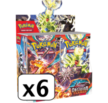 SV03 SCARLET AND VIOLET  OBSIDIAN FLAMES (6) BOOSTER BOX CASE (2023)