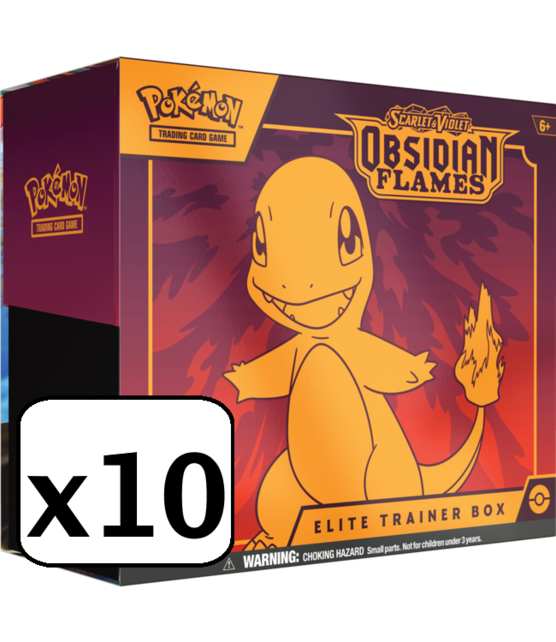 SV03 SCARLET AND VIOLET OBSIDIAN FLAMES ETB CASE