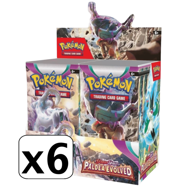 POKEMON SV02 PALDEA EVOLVED BOOSTER BOX CASE