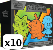 SV02 SCARLET AND VIOLET PALDEA EVOLVED ELITE TRAINER BOX ETB CASE (2023)