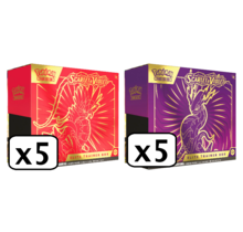 SV01 SCARLET & VIOLET (10) ELITE TRAINER BOX ETB CASE (2023)