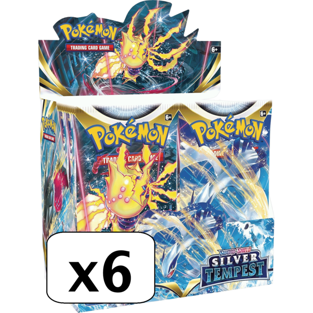 SILVER TEMPEST ~ BOOSTER BOX CASE