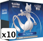 SWSH10.5 POKEMON GO ELITE TRAINER BOX - CASE (10 ETB)