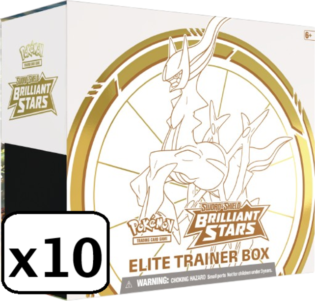 BRILLIANT STARS ~ POKEMON ETB ELITE TRAINER BOX CASE