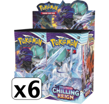 CHILLING REIGN (6) BOOSTER BOX CASE (2021)