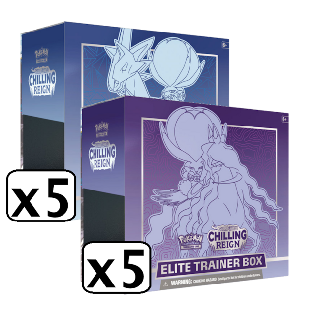 CHILLING REIGN ~ ETB ELITE TRAINER BOX CASE