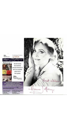 ANNE JEFFREYS ACTRESS SIGNED 5X7 JSA AUTHENTICATED COA #N44529