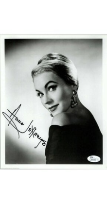 ANNE JEFFREYS ACTRESS (DECEASED) SIGNED 8x10 JSA AUTHENTICATED COA #N445297