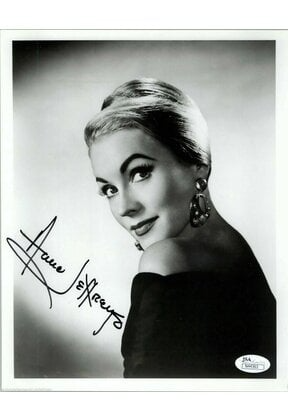 ANNE JEFFREYS ACTRESS (DECEASED) SIGNED 8x10 JSA AUTHENTICATED COA #N445297