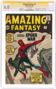 AMAZING FANTASY #15 6.0   1ST APP OF SPIDER-MAN  SS STAN LEE #1017438001