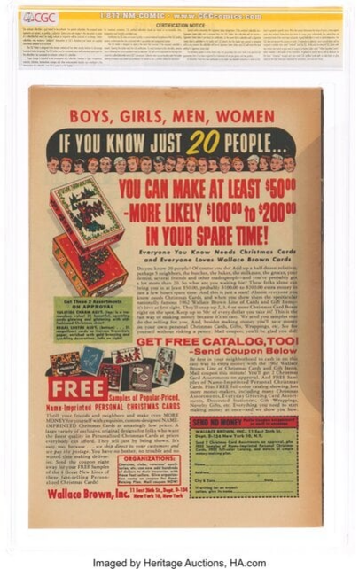 AMAZING FANTASY #15 6.0   1ST APP OF SPIDER-MAN  SS STAN LEE #1017438001