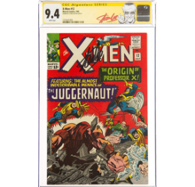 X-MEN #12 CGC 9.4 WHITE SS STAN LEE  ORIGIN AND1ST APP JUGGERNAUT #1316241005
